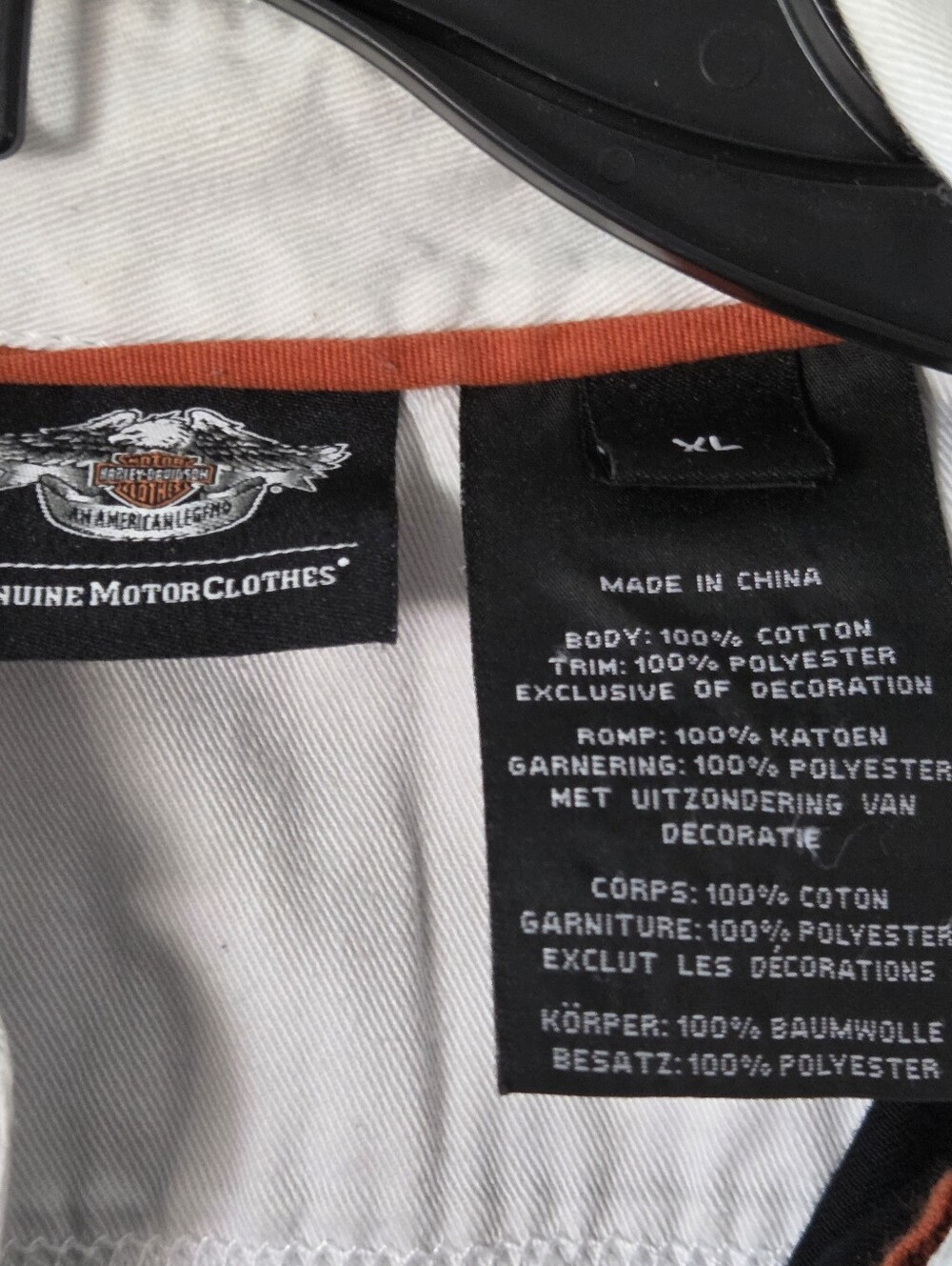 Harley-Davidson Black and White Short-Sleeve Button-Down Shirt XL - Picture 5 of 7
